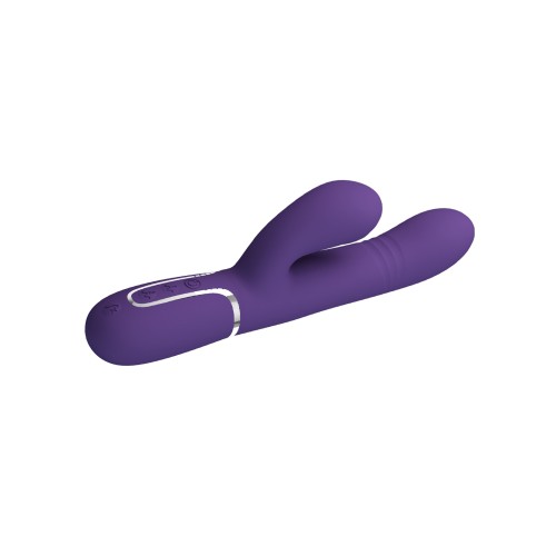 Pretty Love Mariana 4-in-1 Rabbit Vibrator - Purple