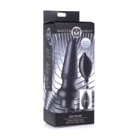 Master Series Ass-Pand Inflatable Anal Plug - Black