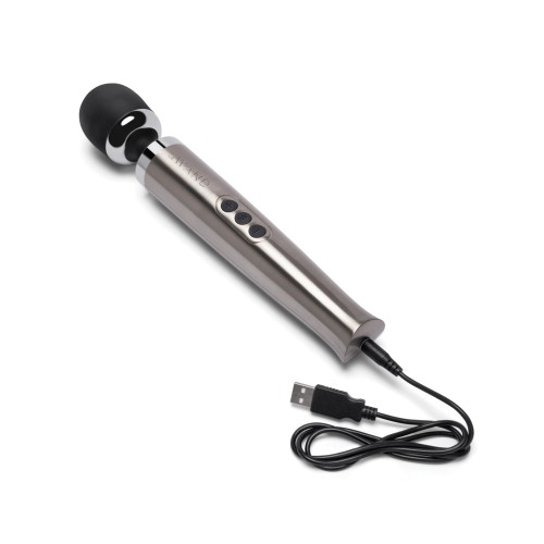 Le Wand Die Cast Rechargeable Massager - Silver