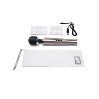 Le Wand Die Cast Rechargeable Massager - Silver