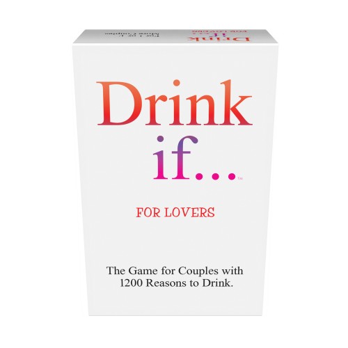 Drink If... Game for Couples - Fun and Intimate