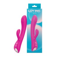 Luv Inc. Conejo Doble de Golpeteo para Placer Máximo