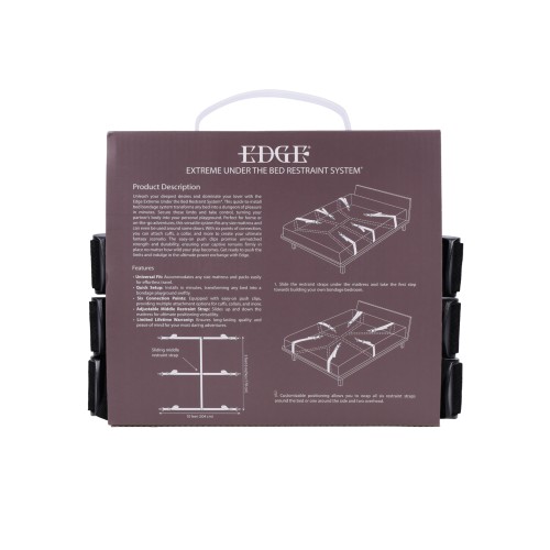 Edge Extreme Under the Bed Restraint System for BDSM Fun