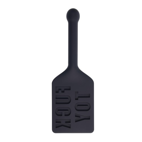 Edge Silicone Paddle - Black