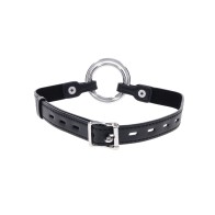 Edge Interchangeable Ring Gag Black