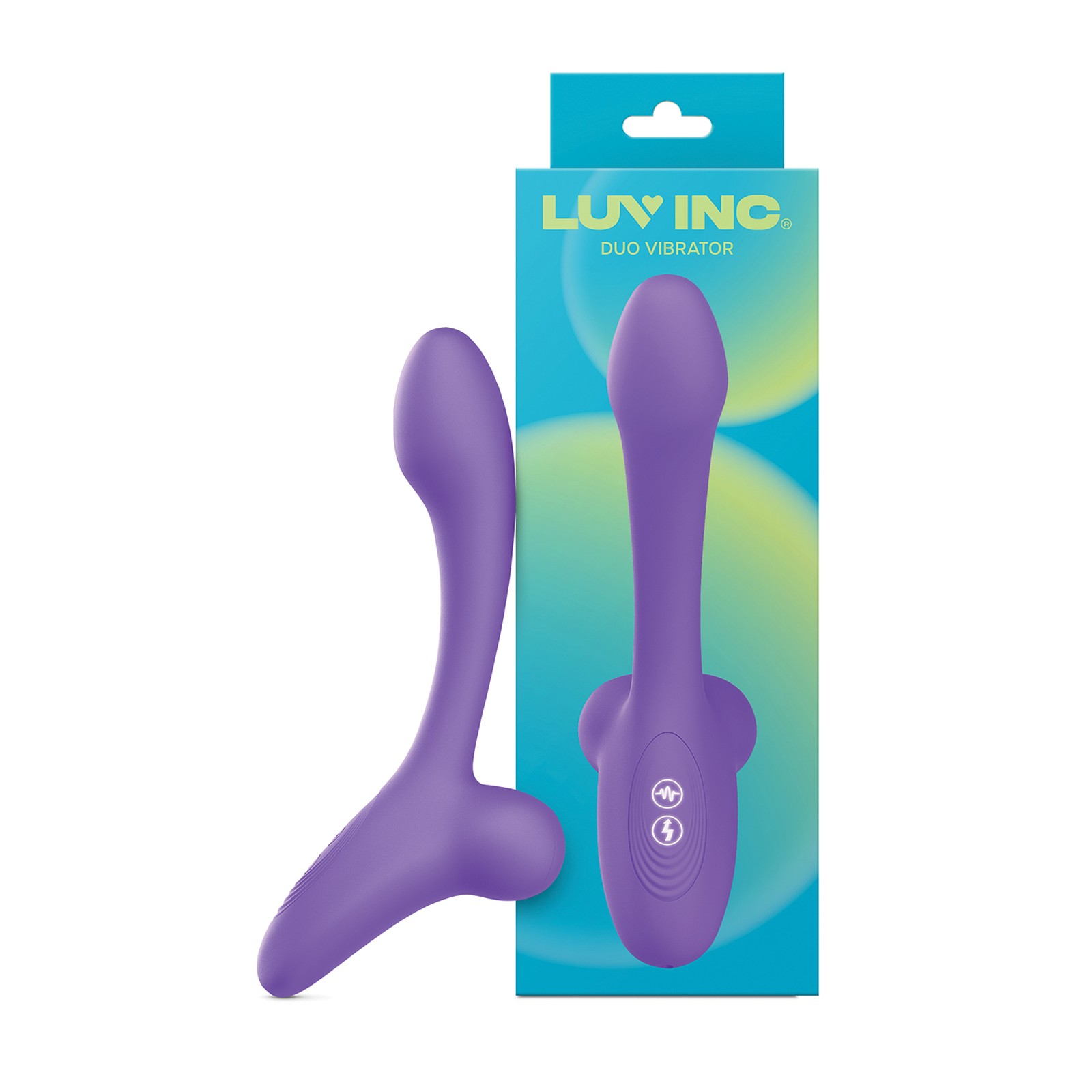 Luv Inc. Poseable Duo Vibrator - Purple