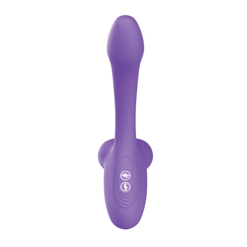 Vibrador Dúo Poseable Luv Inc. - Púrpura