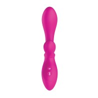 Vibrador Conejito con Bola de Golpeteo Rosa