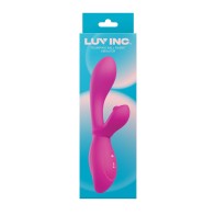 Luv Inc. Thumping Ball Rabbit Vibrator Pink