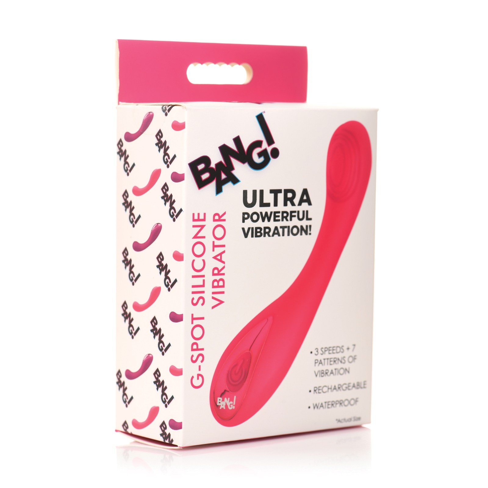 Bang G-Spot Silicone Vibrator Pink