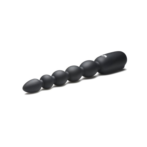 Bang! Digital Silicone Anal Beads - Black