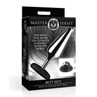 Plug Anal Master Series de Metal y Silicona