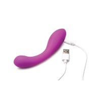 Bang G-Spot Silicone Vibrator Purple - Intense Pleasure