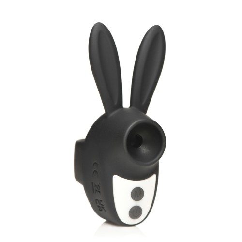 Shegasm Sucky Bunny Estimulador Clitoriano Juguete Negro