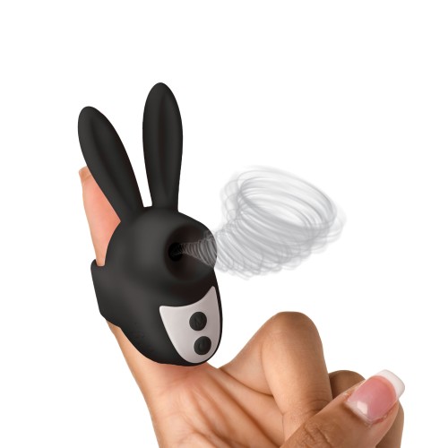 Shegasm Sucky Bunny Clit Stimulator Black Toy