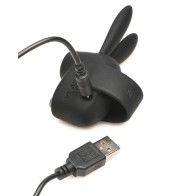 Shegasm Sucky Bunny Estimulador Clitoriano Juguete Negro