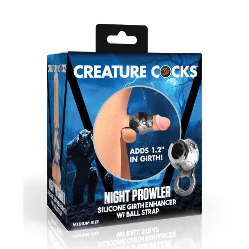 Creature Cocks Night Prowler Silicone Penis Sleeve & Ball Stretcher