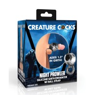 Creature Cocks Night Prowler Silicone Penis Sleeve & Ball Stretcher