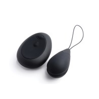 Bang! 10X Silicone Vibrating Egg Black