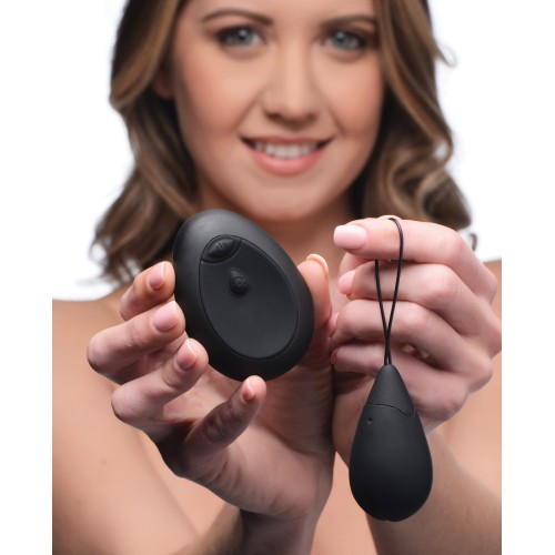 Bang! 10X Silicone Vibrating Egg Black