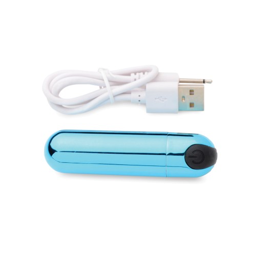 Bang! 10X Rechargeable Vibrating Bullet Blue