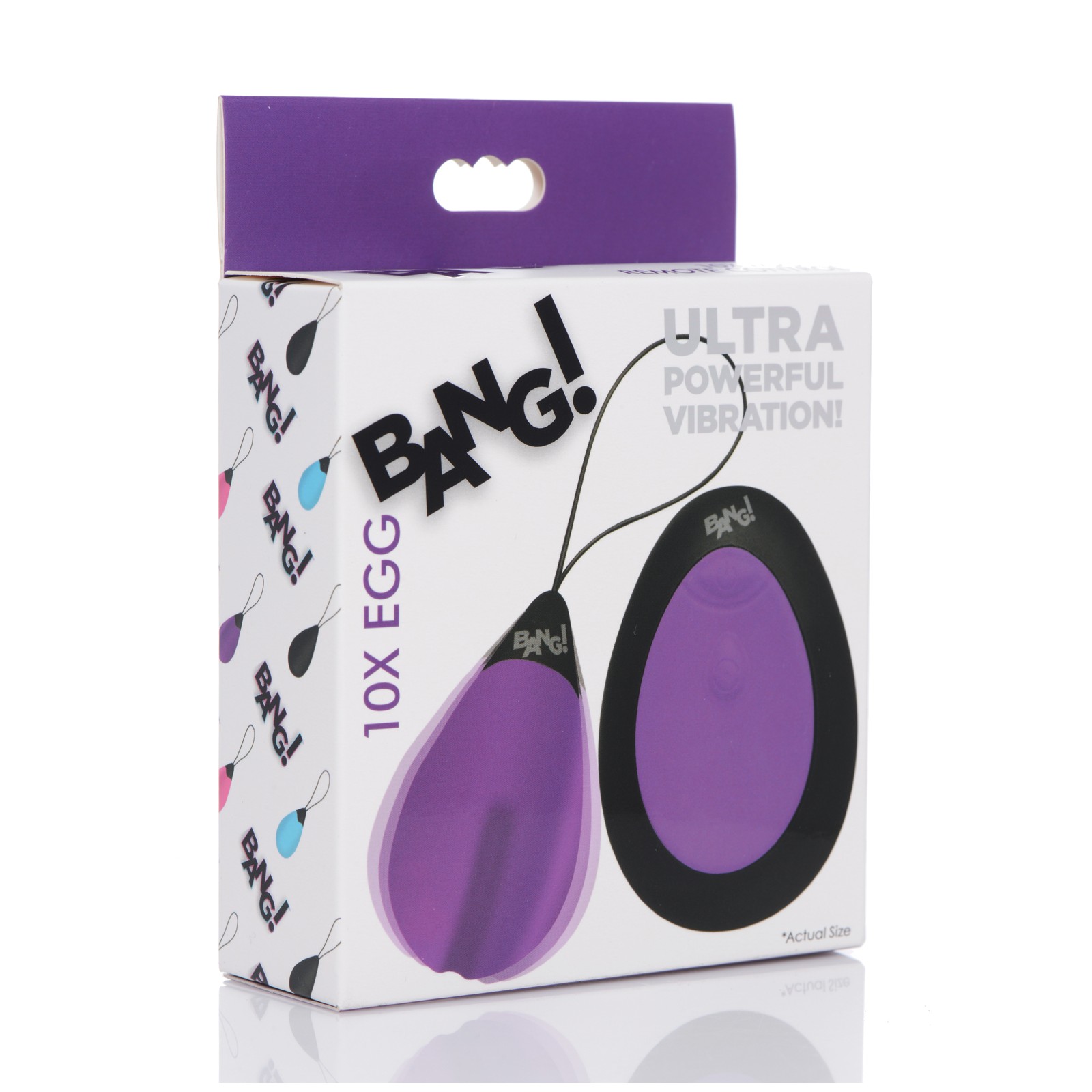 Bang! 10X Purple Vibrating Egg