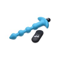 Bang 28X Remote Control Vibrating Anal Beads Blue