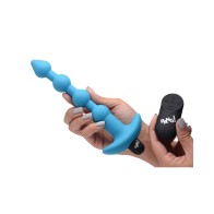 Bang 28X Remote Control Vibrating Anal Beads Blue