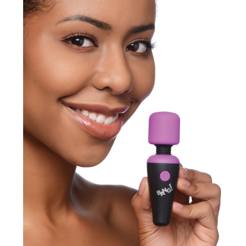 Bang! Mini Vibrating Wand Purple