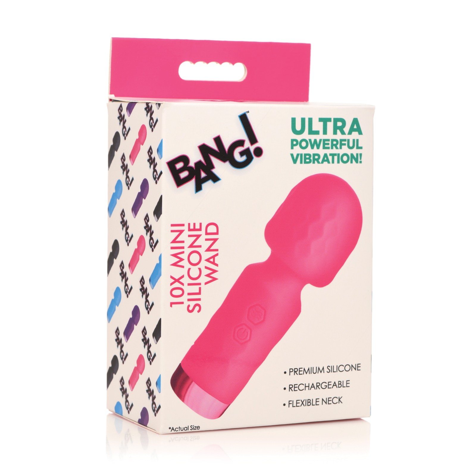 Bang! 10X Mini Silicone Wand – Travel-Friendly Pleasure