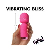 Bang! 10X Mini Silicone Wand – Travel-Friendly Pleasure