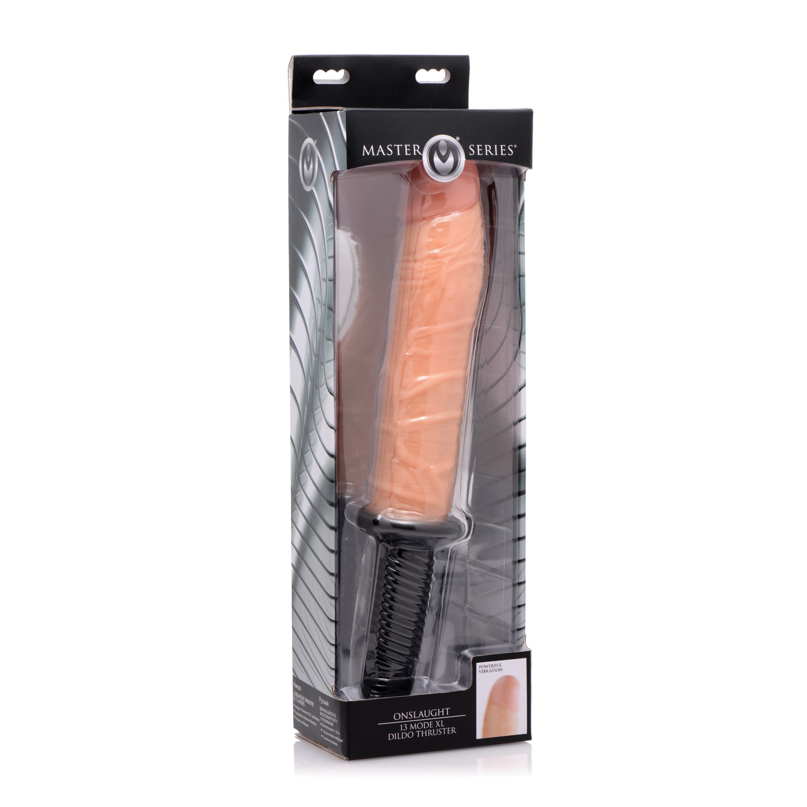 Master Series Onslaught XL Vibrating Dildo Thruster