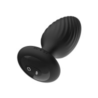 Nexus Tornado Rotating Vibrating Butt Plug Remote Black