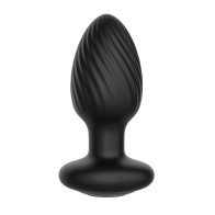 Nexus Tornado Rotating Vibrating Butt Plug Remote Black