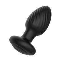 Nexus Tornado Rotating Vibrating Butt Plug Remote Black