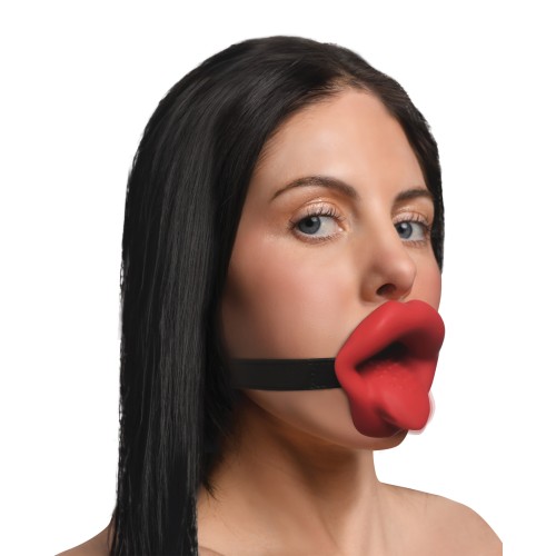 Gag Vibrador Sissy Master Series Rojo