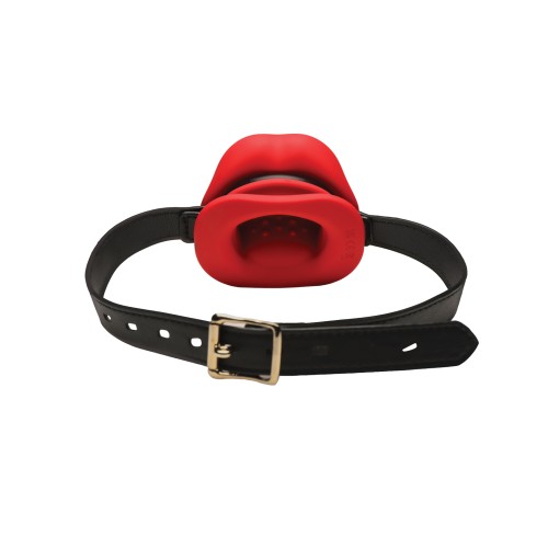 Master Series Sissy Mouth Gag Vibrator Red