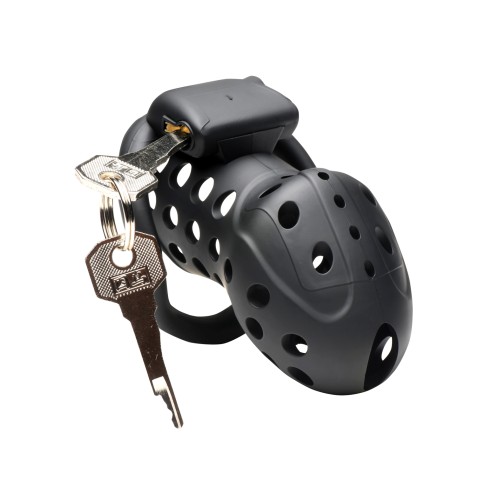 Lock Down Chastity Cage for Ultimate Control - Black