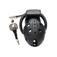 Lock Down Chastity Cage for Ultimate Control - Black