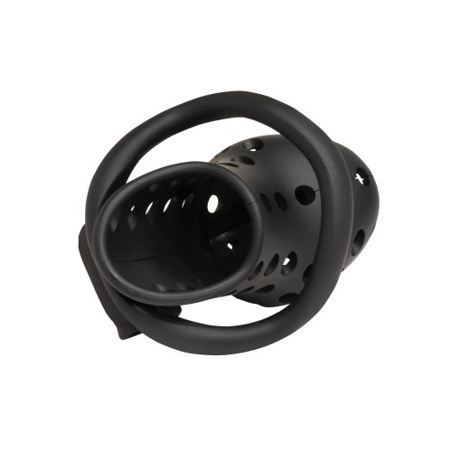 Lock Down Chastity Cage for Ultimate Control - Black