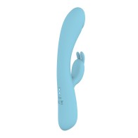 Blaze Heat Up Bunny Vibrator Blue