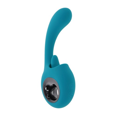 Evolved How Many Licks G-Spot Vibrator Teal