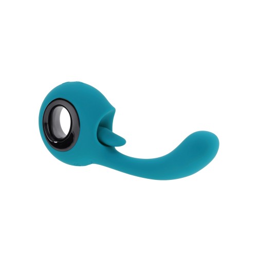 Evolved How Many Licks G-Spot Vibrator Teal