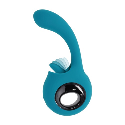 Evolved How Many Licks G-Spot Vibrator Teal