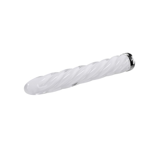 Playboy Vibrador de Cristal Tornado Blanco