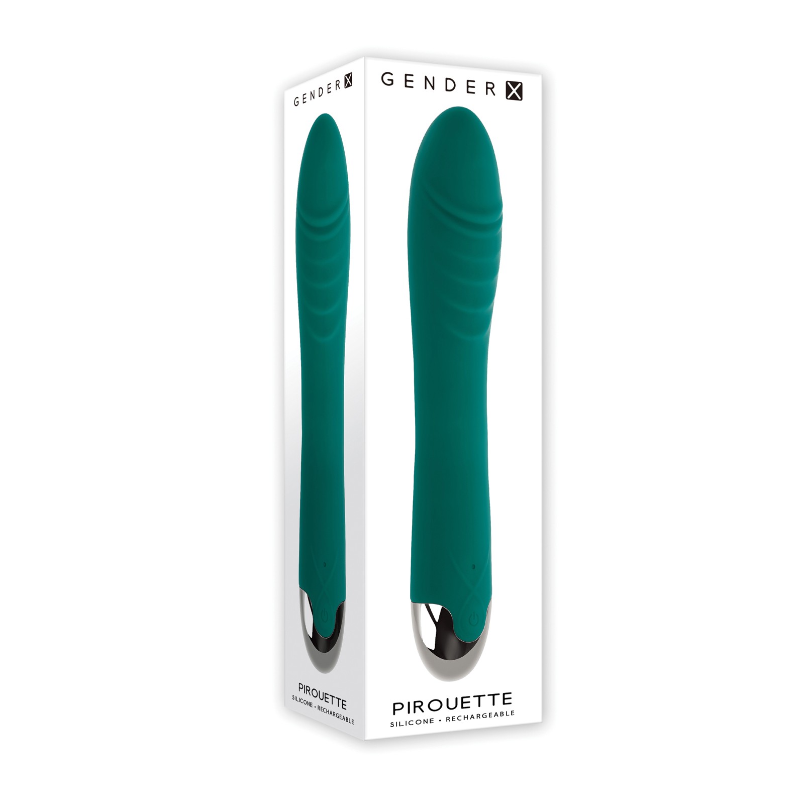 Vibrador Giro Pirouette Gender X Verde Aguamarina