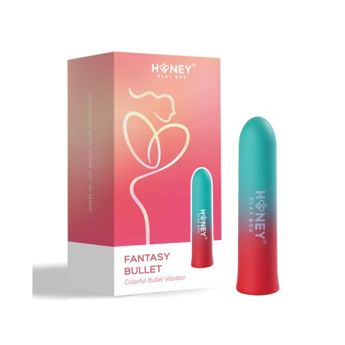 Vibrador Tipo Bullet de Color Gradiente Fantasy - Poder Pequeño