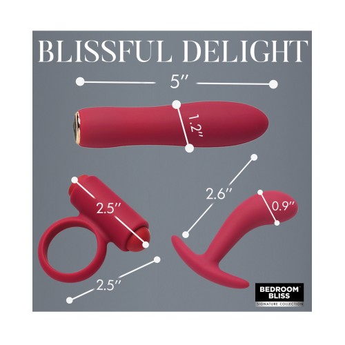 Set de Masaje de Bondage Bedroom Bliss para Parejas