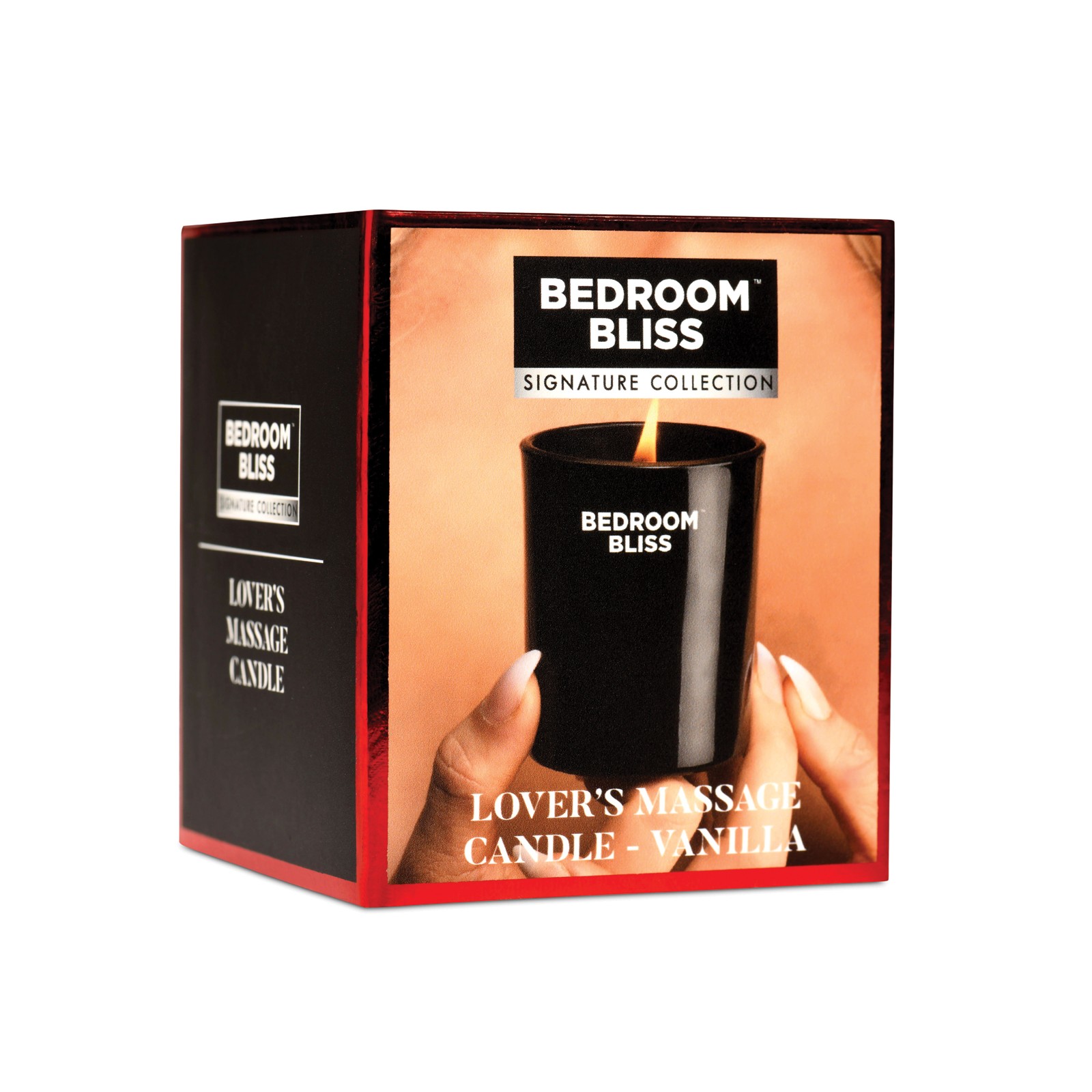 Bedroom Bliss Vanilla Scented Massage Candle - Aromatic Pleasure