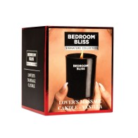 Bedroom Bliss Vanilla Scented Massage Candle - Aromatic Pleasure